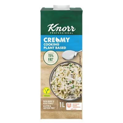 Vegetable cooking cream 15%, KNORR Professional, 1 L